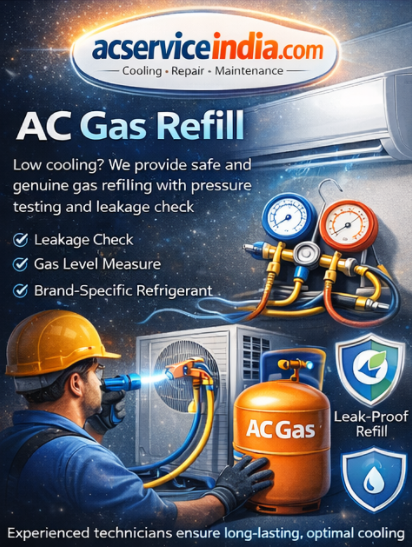 AC Gas Refill